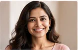 Woman receiving gynaecological care